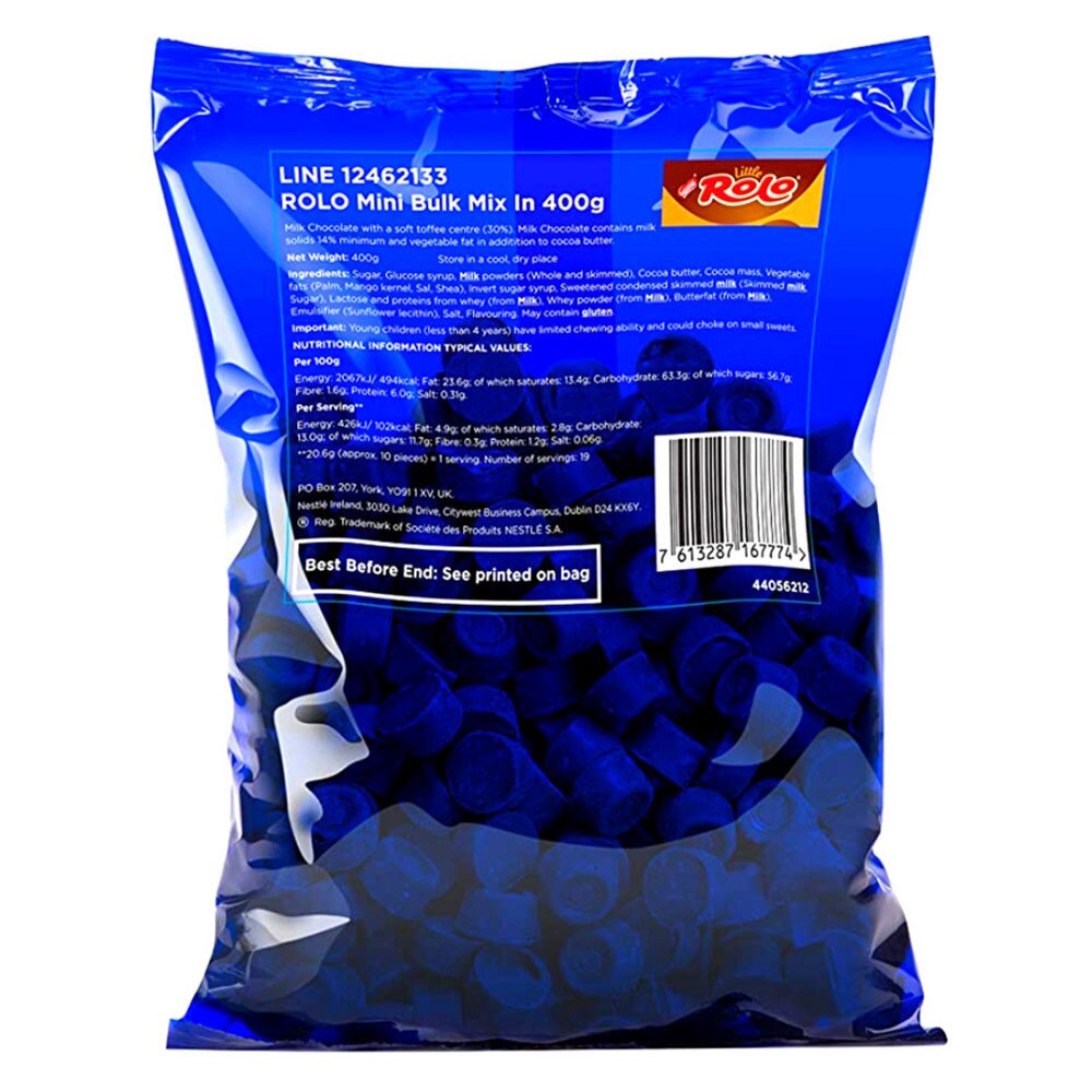 Rolo Mini Mix-In Chocolate Pieces - 400g